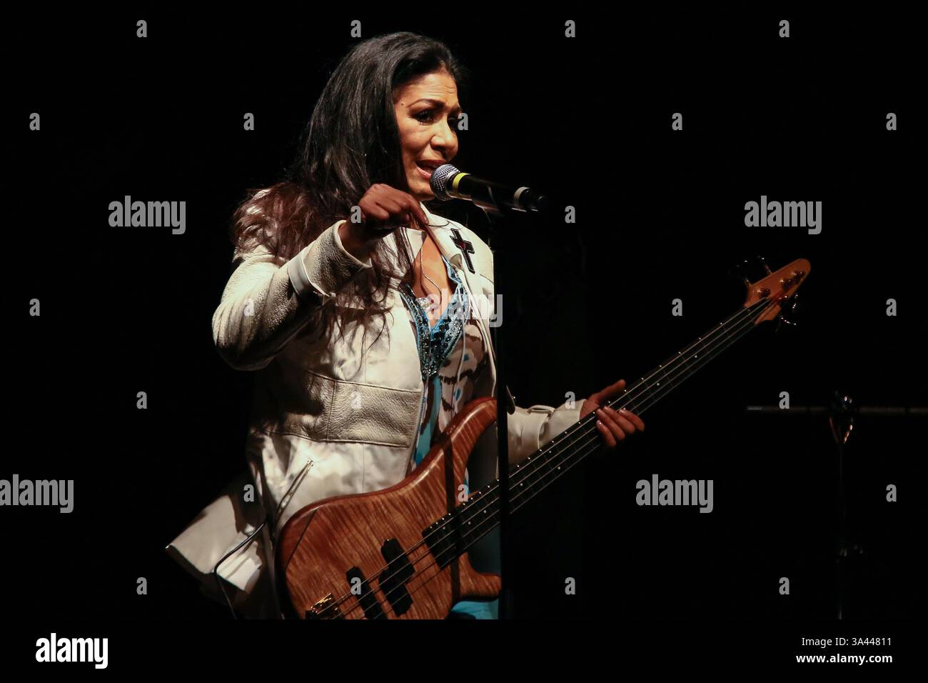30 maggio 2014 - Wilmington, Delaware, Stati Uniti - la musicista SHEILA e si esibisce al World Cafe Live at the Queen. (Immagine di credito: © Saquan Stimpson/ZUMA Wire/ZUMAPRESS.com) Foto Stock