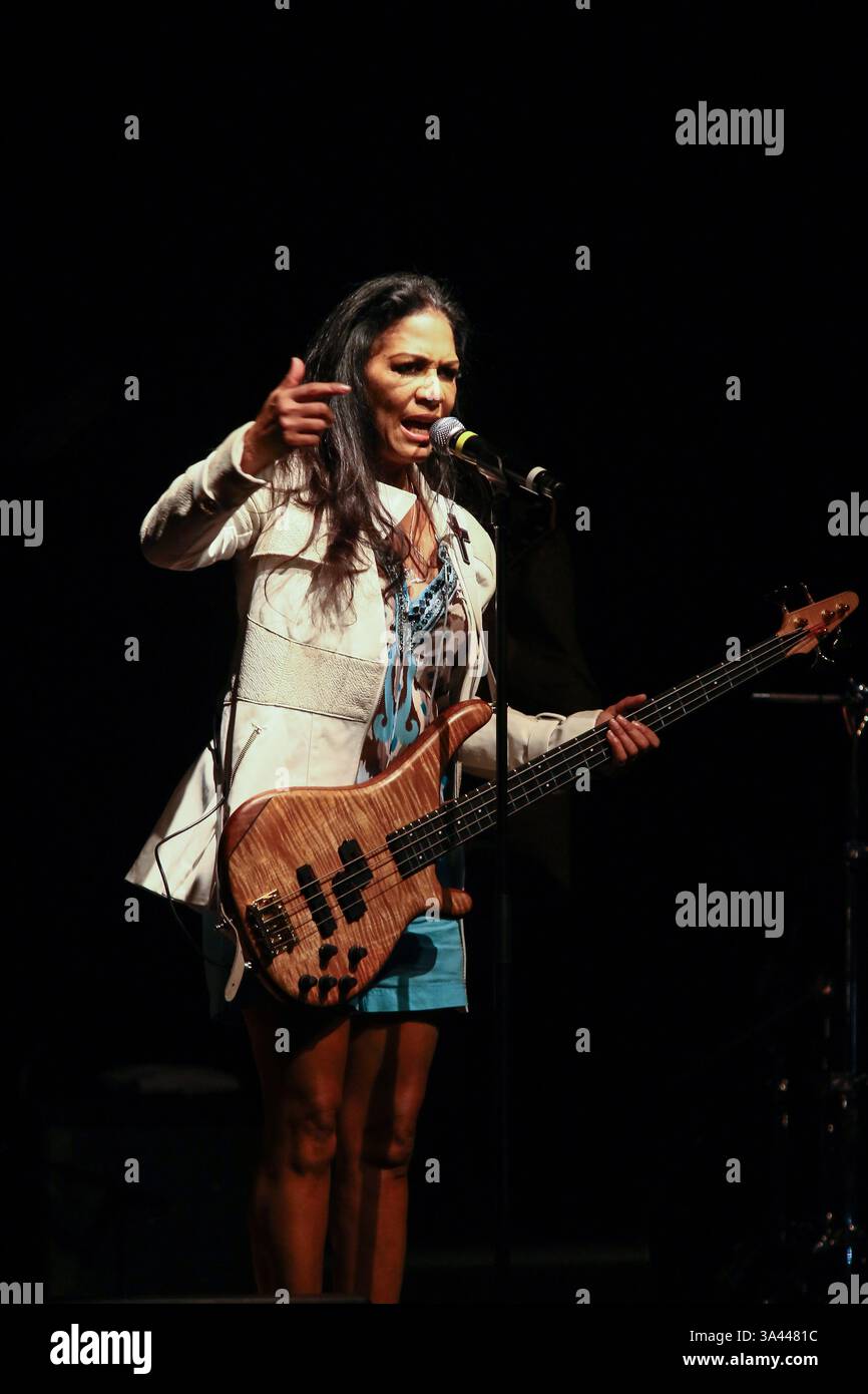 30 maggio 2014 - Wilmington, Delaware, Stati Uniti - la musicista SHEILA e si esibisce al World Cafe Live at the Queen. (Immagine di credito: © Saquan Stimpson/ZUMA Wire/ZUMAPRESS.com) Foto Stock