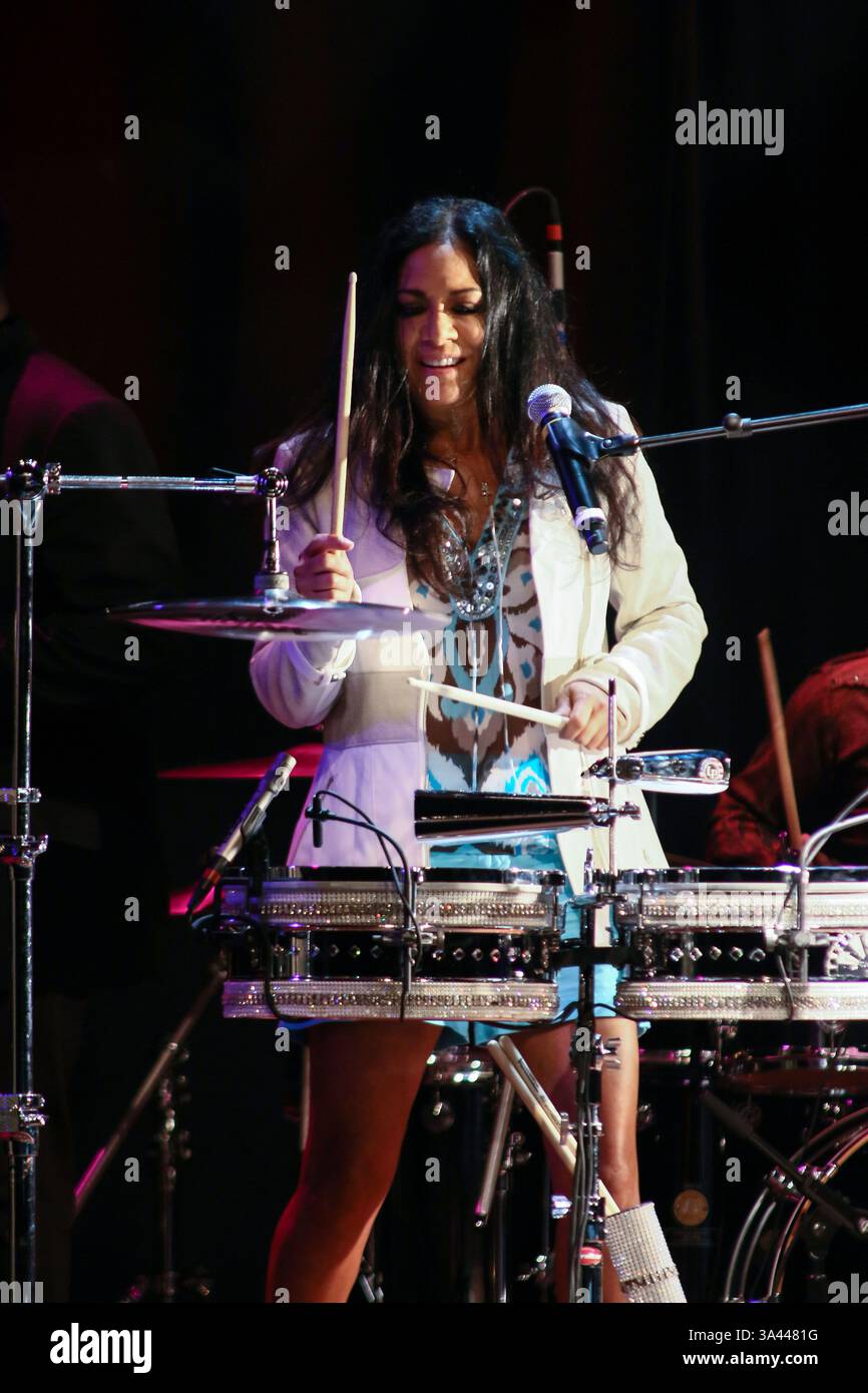 30 maggio 2014 - Wilmington, Delaware, Stati Uniti - la musicista SHEILA e si esibisce al World Cafe Live at the Queen. (Immagine di credito: © Saquan Stimpson/ZUMA Wire/ZUMAPRESS.com) Foto Stock