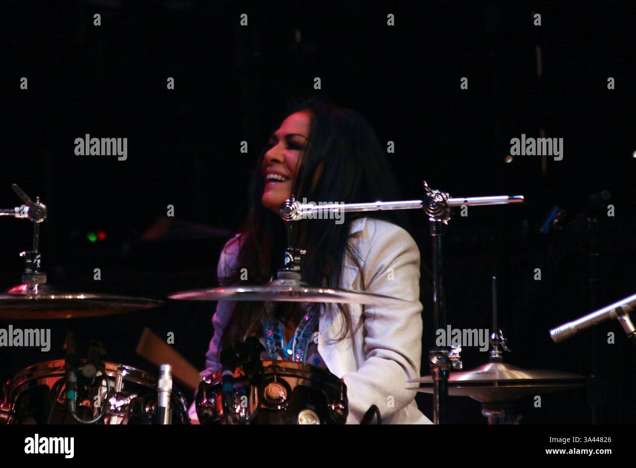 30 maggio 2014 - Wilmington, Delaware, Stati Uniti - la musicista SHEILA e si esibisce al World Cafe Live at the Queen. (Immagine di credito: © Saquan Stimpson/ZUMA Wire/ZUMAPRESS.com) Foto Stock