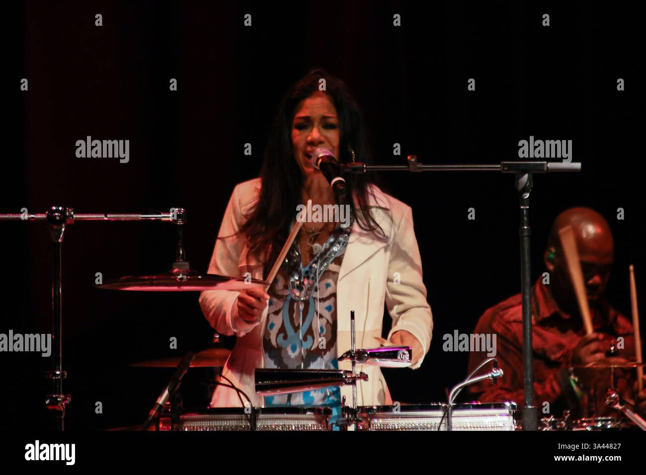 30 maggio 2014 - Wilmington, Delaware, Stati Uniti - la musicista SHEILA e si esibisce al World Cafe Live at the Queen. (Immagine di credito: © Saquan Stimpson/ZUMA Wire/ZUMAPRESS.com) Foto Stock