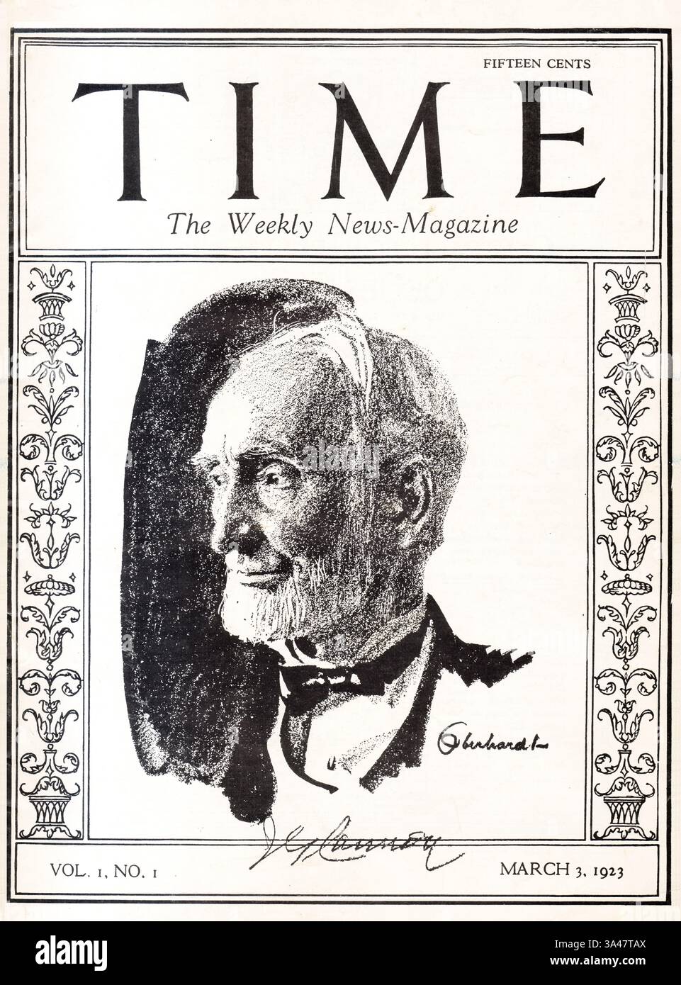 Time Magazine numero 1 Foto Stock