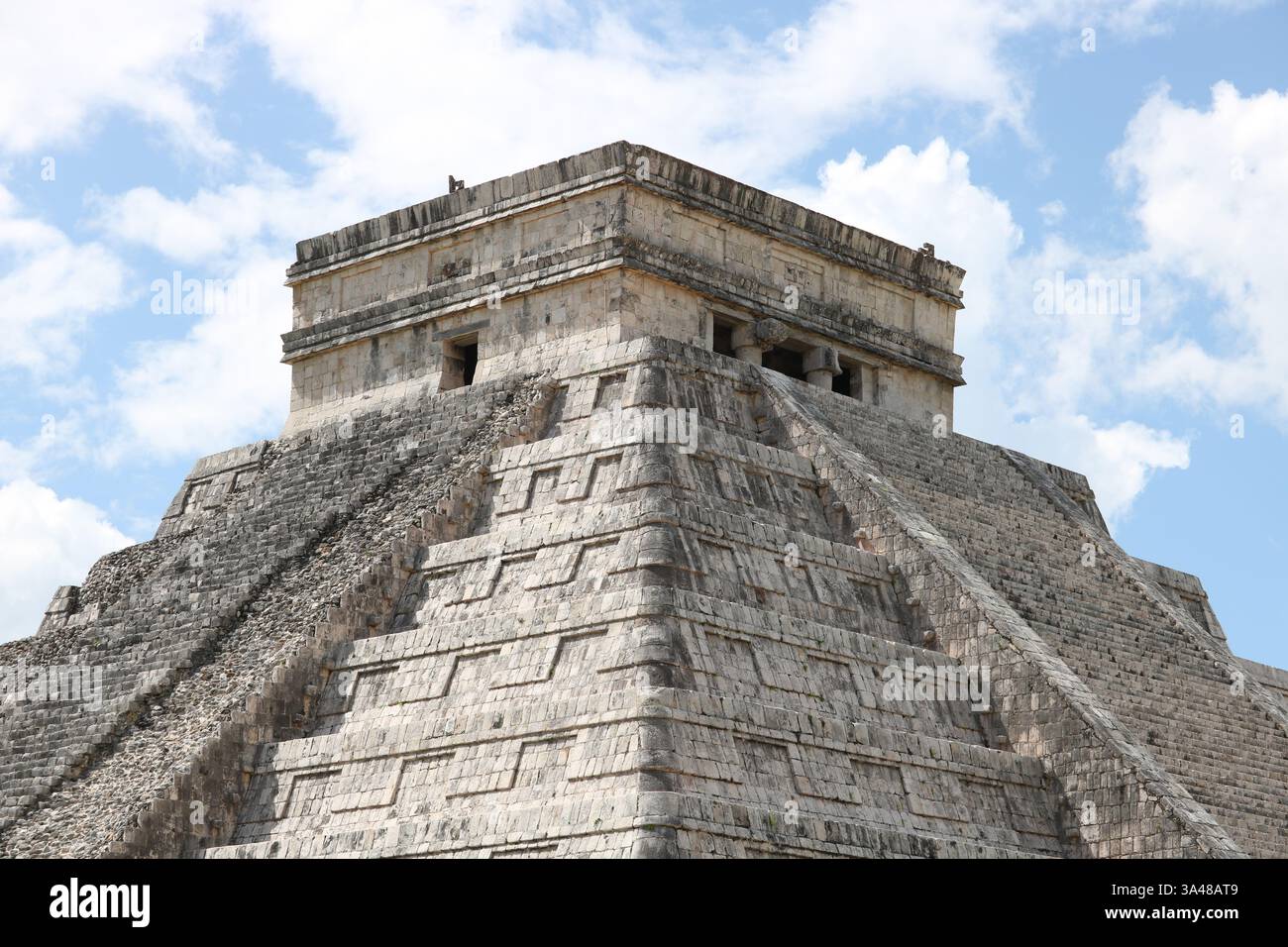 Piramide Maya Foto Stock