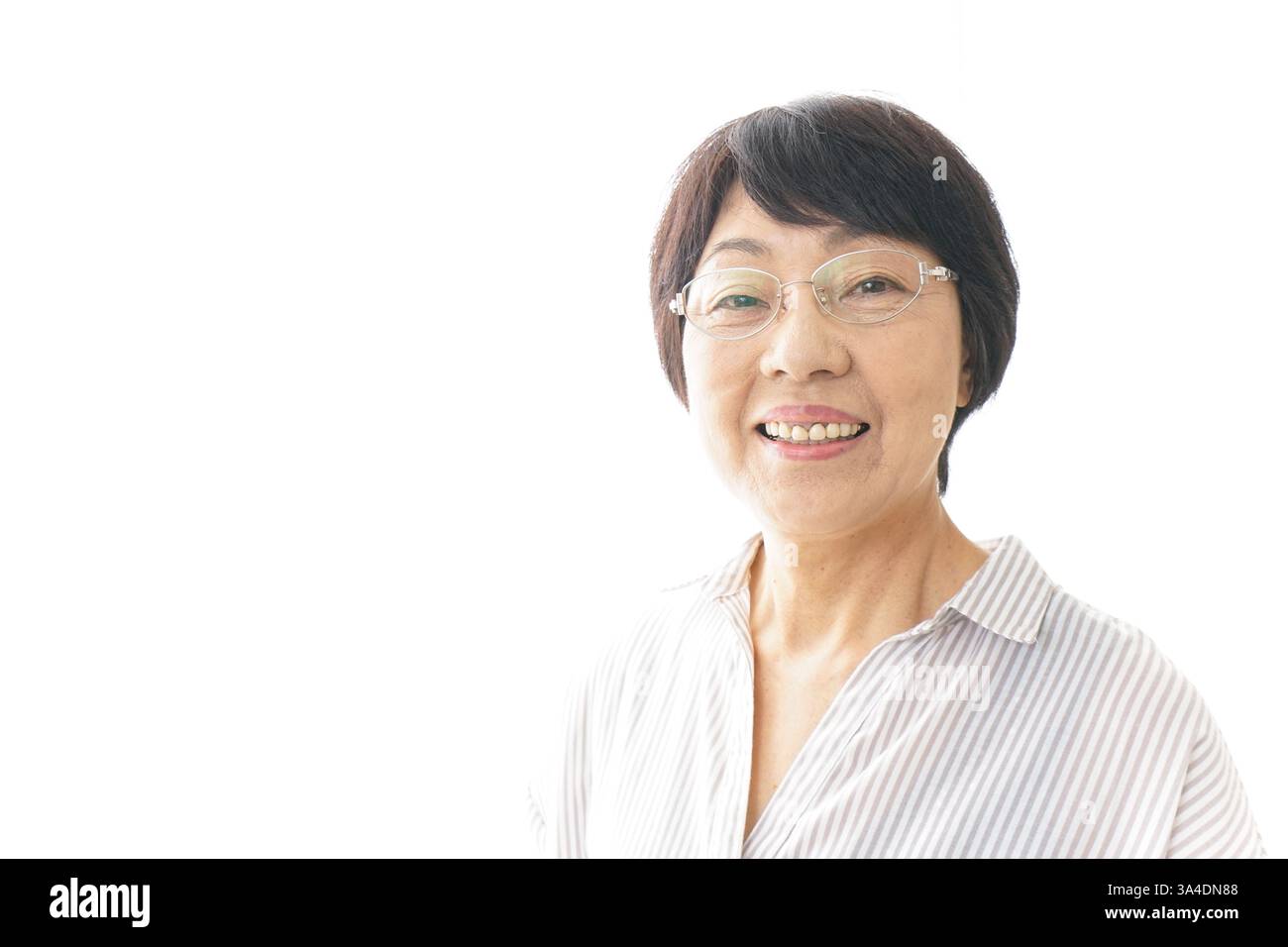 Donna maggiore Foto Stock
