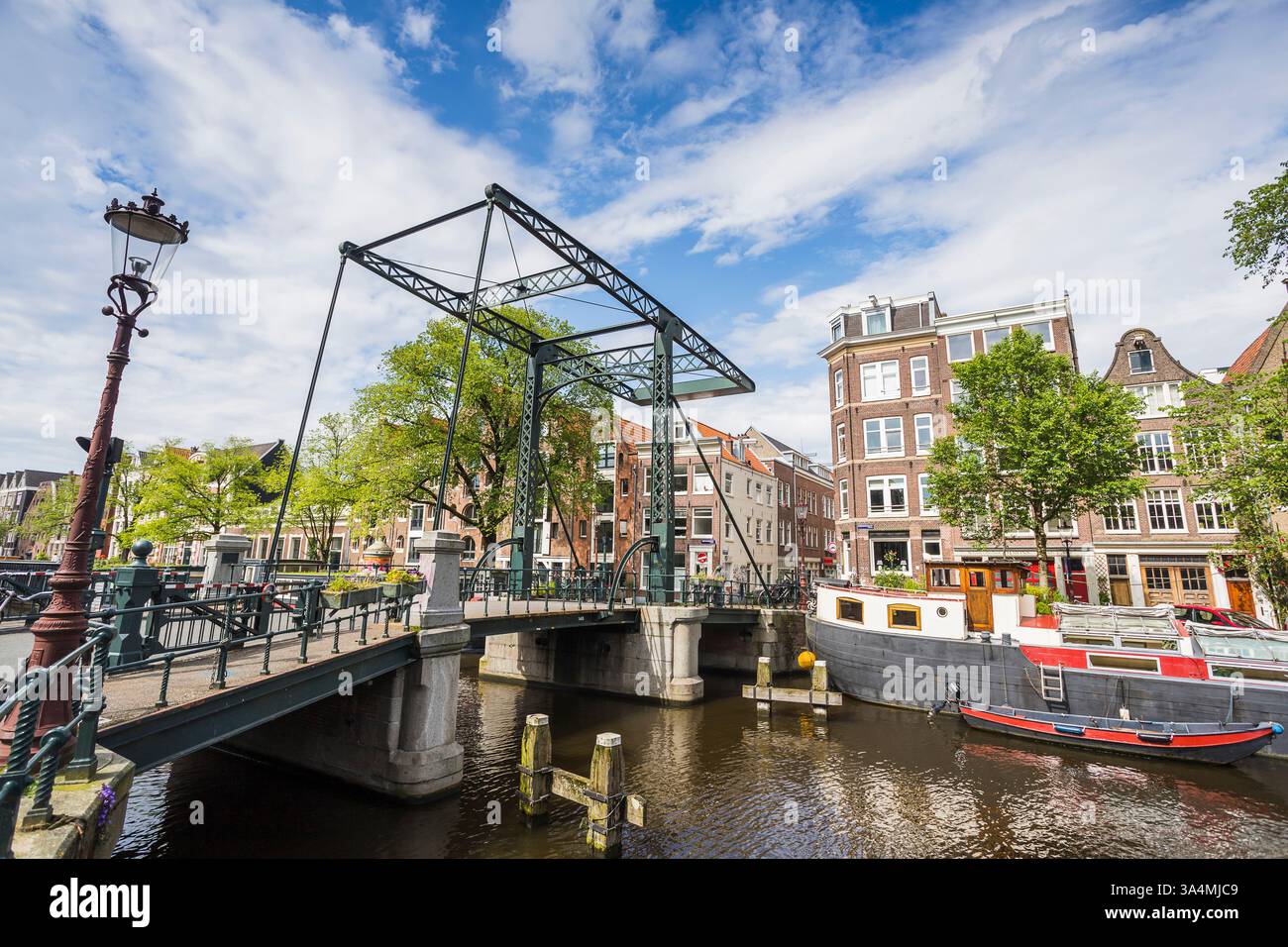 Ponte Binnen Dommersstraat. Foto Stock