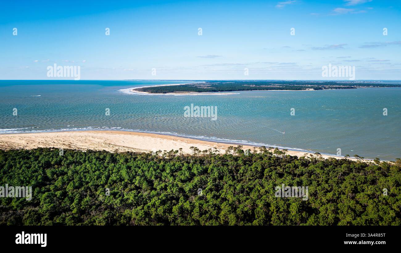 Cote Sauvage, Francia Foto Stock