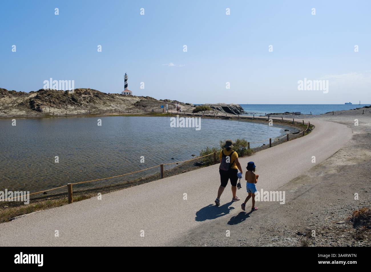 Far de Favàritx, Minorca, Illes Balears, Spagna Foto Stock