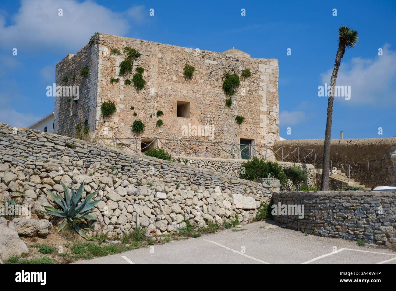 El Toro, la montagna più alta di Minorca. Isole Baleari, Spagna Foto Stock
