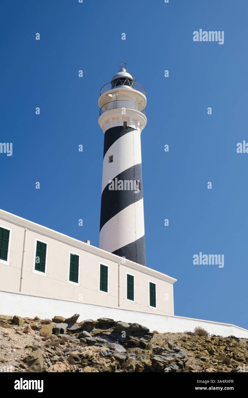 Far de Favàritx, Minorca, Illes Balears, Spagna Foto Stock