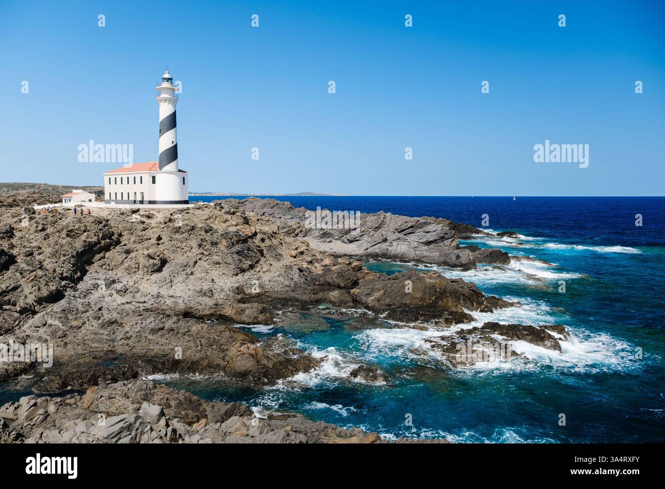 Far de Favàritx, Minorca, Illes Balears, Spagna Foto Stock