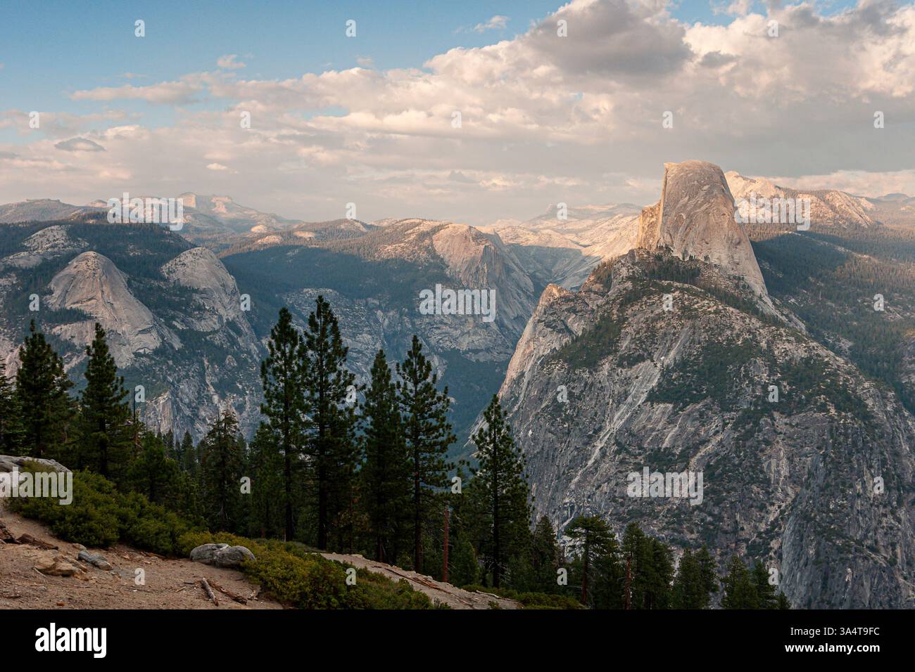 Half Dome Foto Stock
