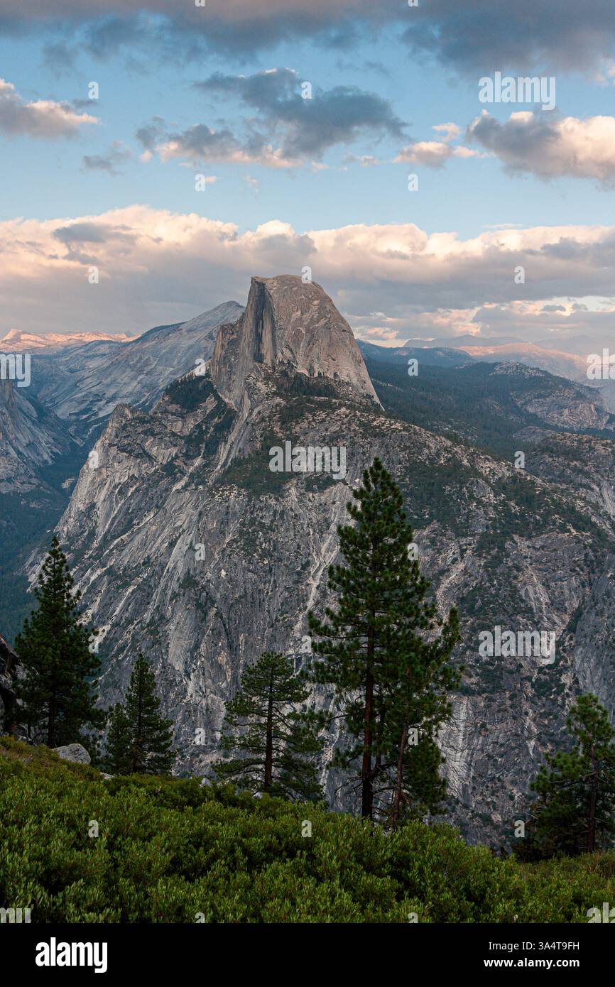 Half Dome Foto Stock