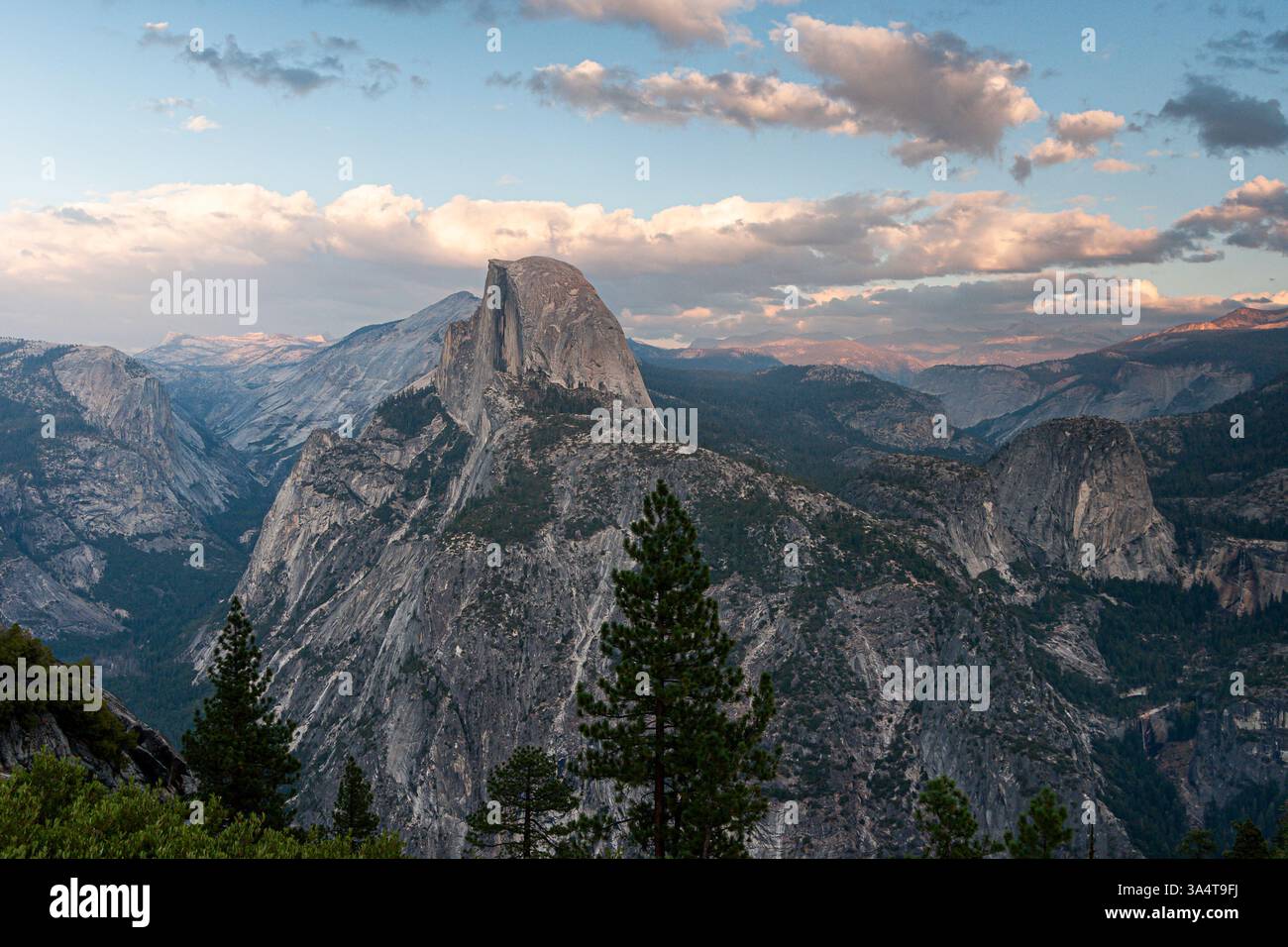 Half Dome Foto Stock
