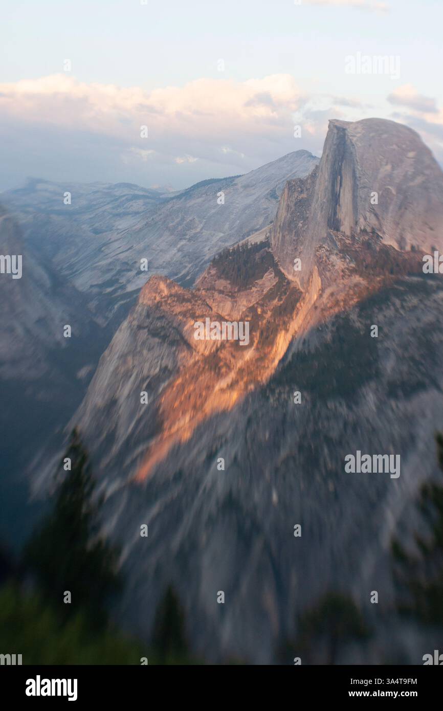 Half Dome Foto Stock