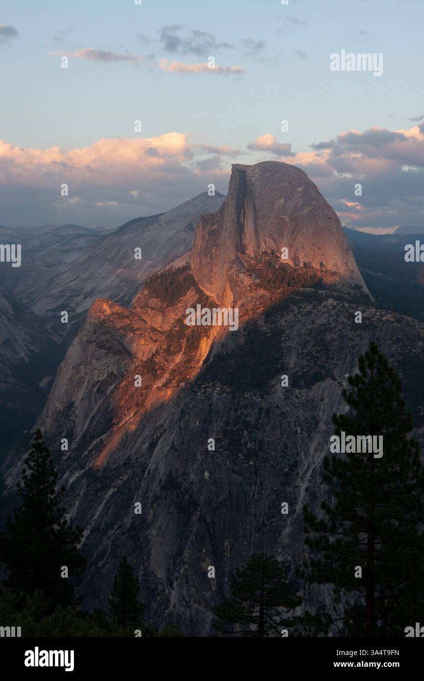 Half Dome Foto Stock