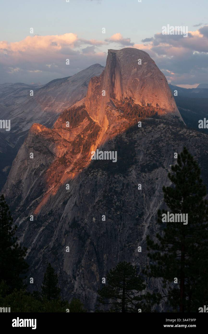 Half Dome Foto Stock
