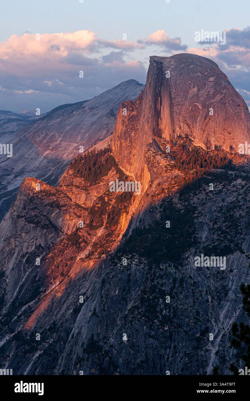 Half Dome Foto Stock