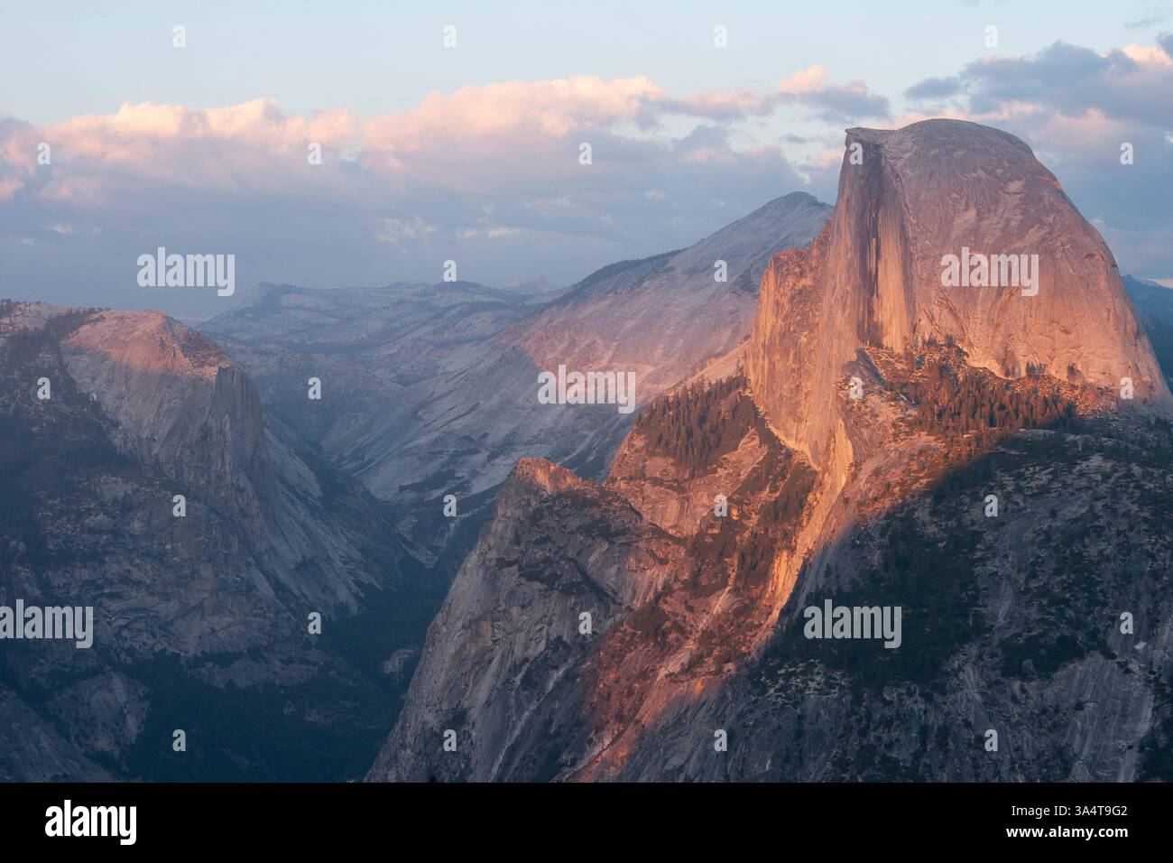 Half Dome Foto Stock