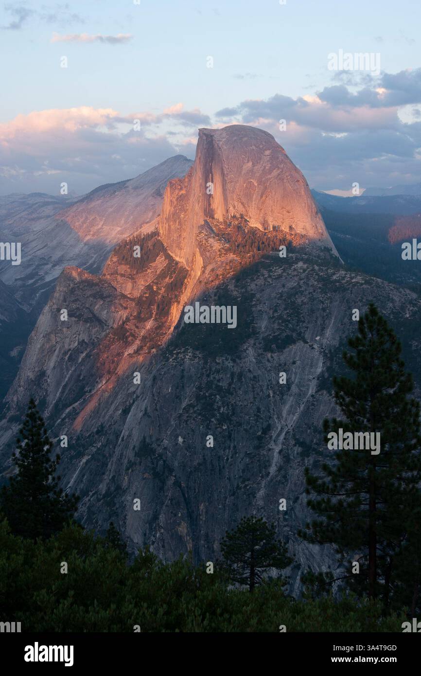 Half Dome Foto Stock