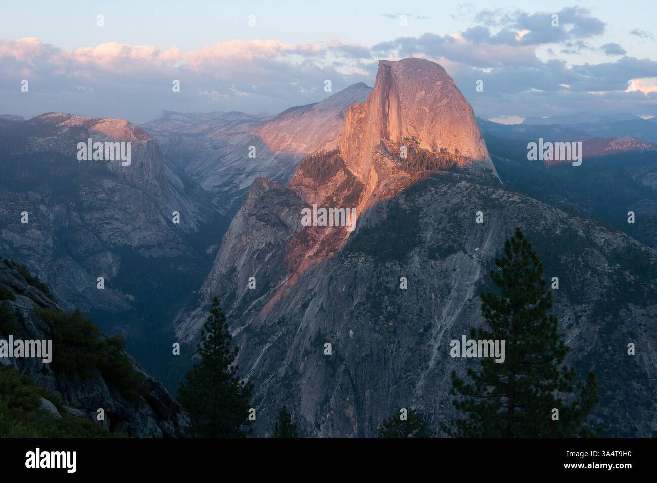 Half Dome Foto Stock