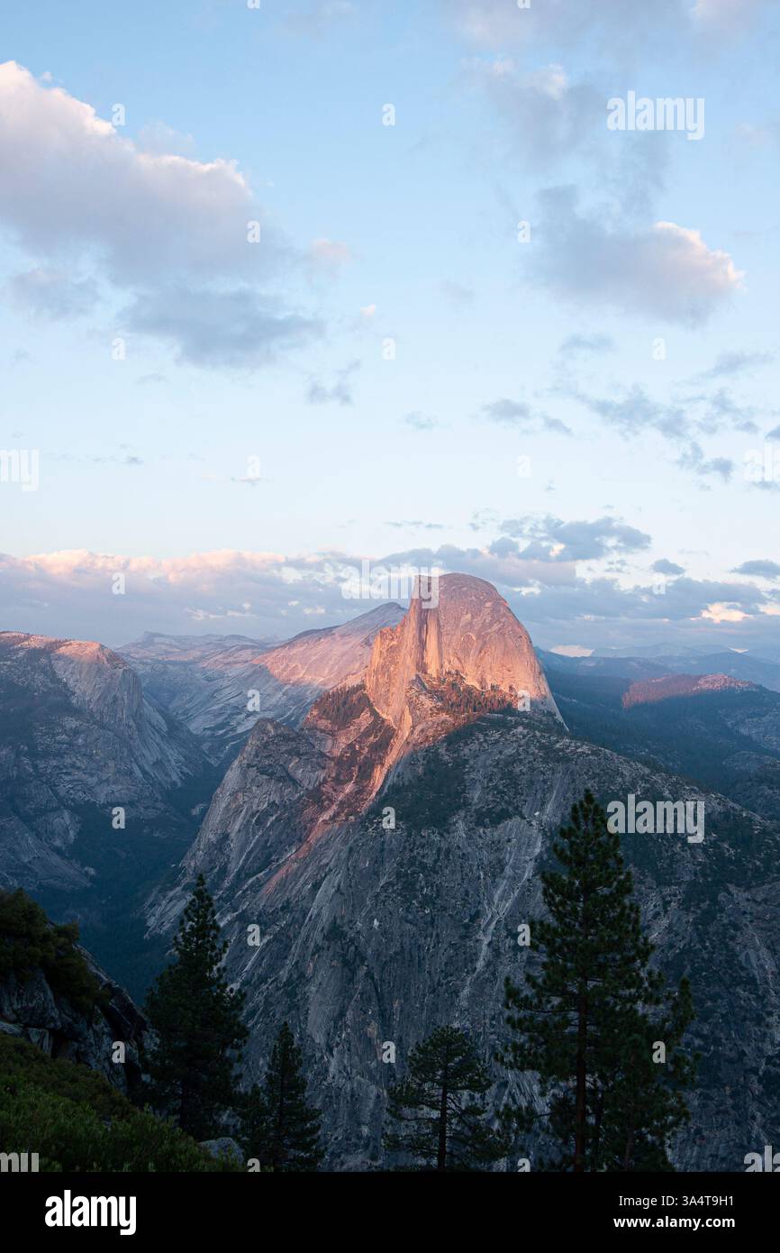 Half Dome Foto Stock