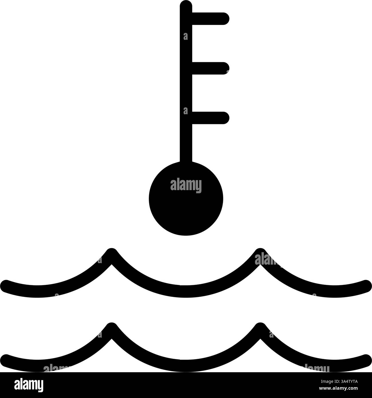 surriscaldamento del motore, illustrazione del vettore dell'icona glifo, ostacoli alla guida Illustrazione Vettoriale