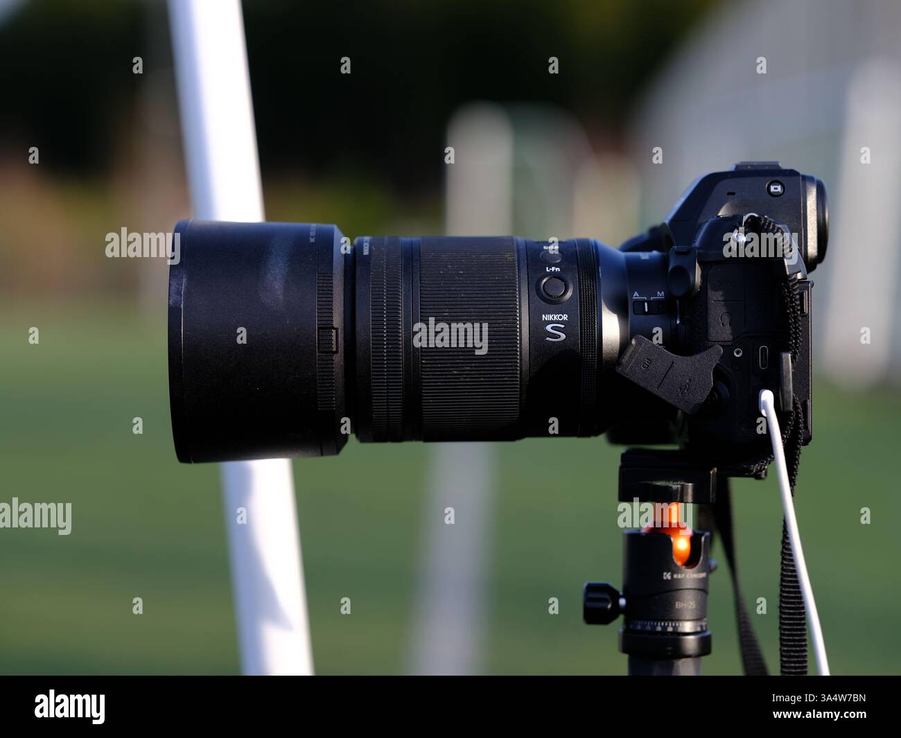 Markaryd, Kronoberg, Svezia. 8 marzo 2025. Nikon Z8 su un treppiede. Foto Stock
