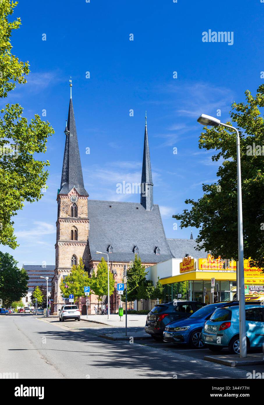 St. Katharinenkirche, Zwickau, Sachsen, Deutschland *** Chiesa di Santa Caterina, Zwickau, Sassonia, Germania Foto Stock