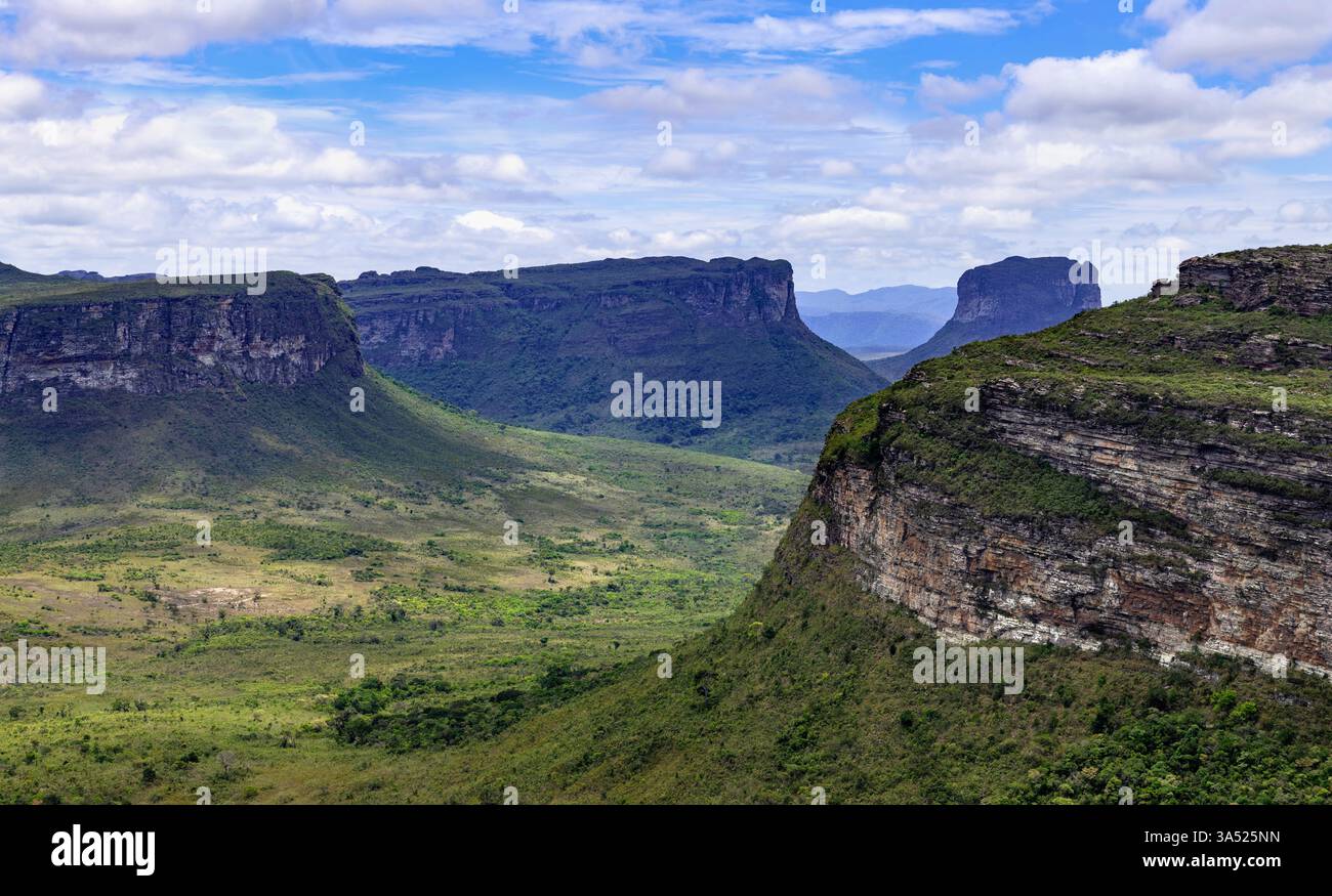 Chapada Diamantina nello stato brasiliano di Bahia. Foto Stock