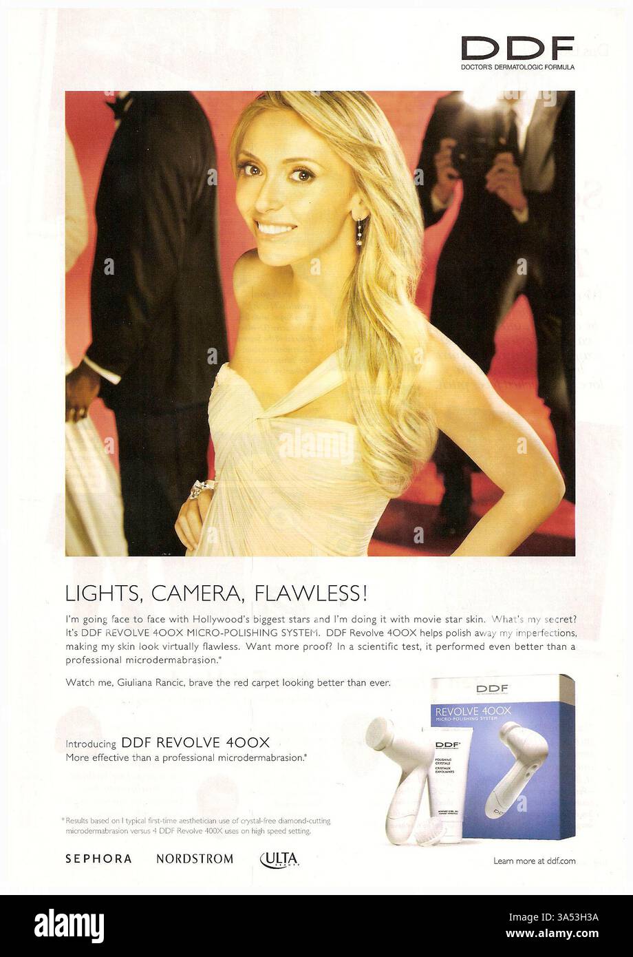 2010 Giuliana Rancic per DDF Revolve Micro-Polishing System ad Foto Stock