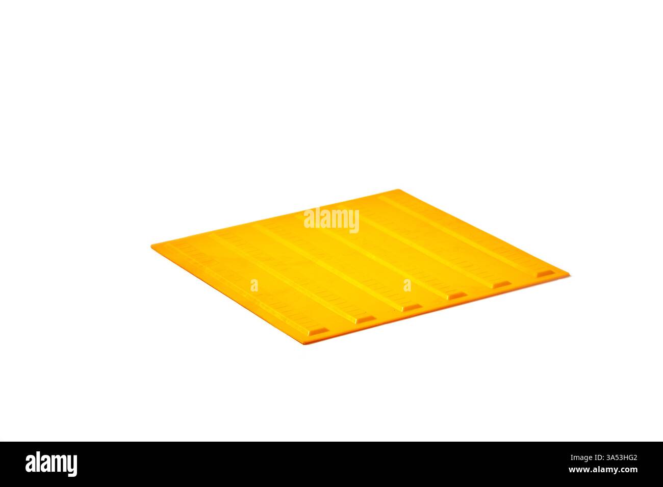 Foglio di plastica giallo brillante per vari progetti creativi: Uno strumento versatile per l'artigianato adatto per le arti, i progetti e le attività didattiche Foto Stock