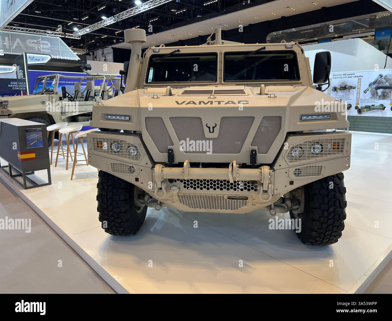 L'URO VAMTAC (Vehículo de alta Movilidad Táctico, "veicolo tattico ad alta mobilità") è un veicolo militare spagnolo a trazione integrale prodotto dalla U Foto Stock