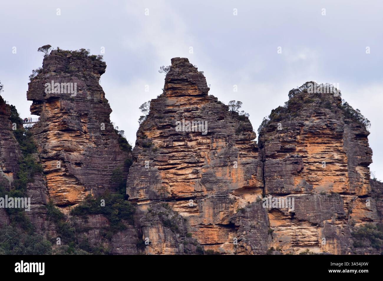 Le tre Sorelle, Blue Mountains Australia Foto Stock