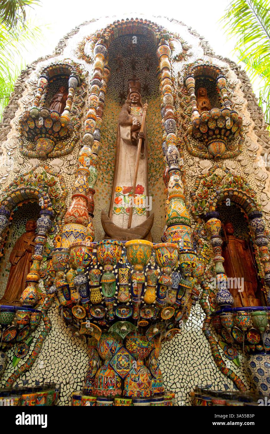 Fontana di la Casona de Valladolid Foto Stock