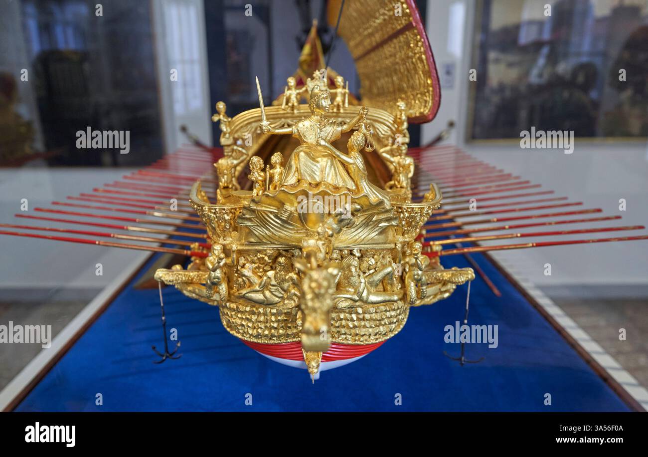 Visita al Museo Correr a Venezia, Italia Foto Stock