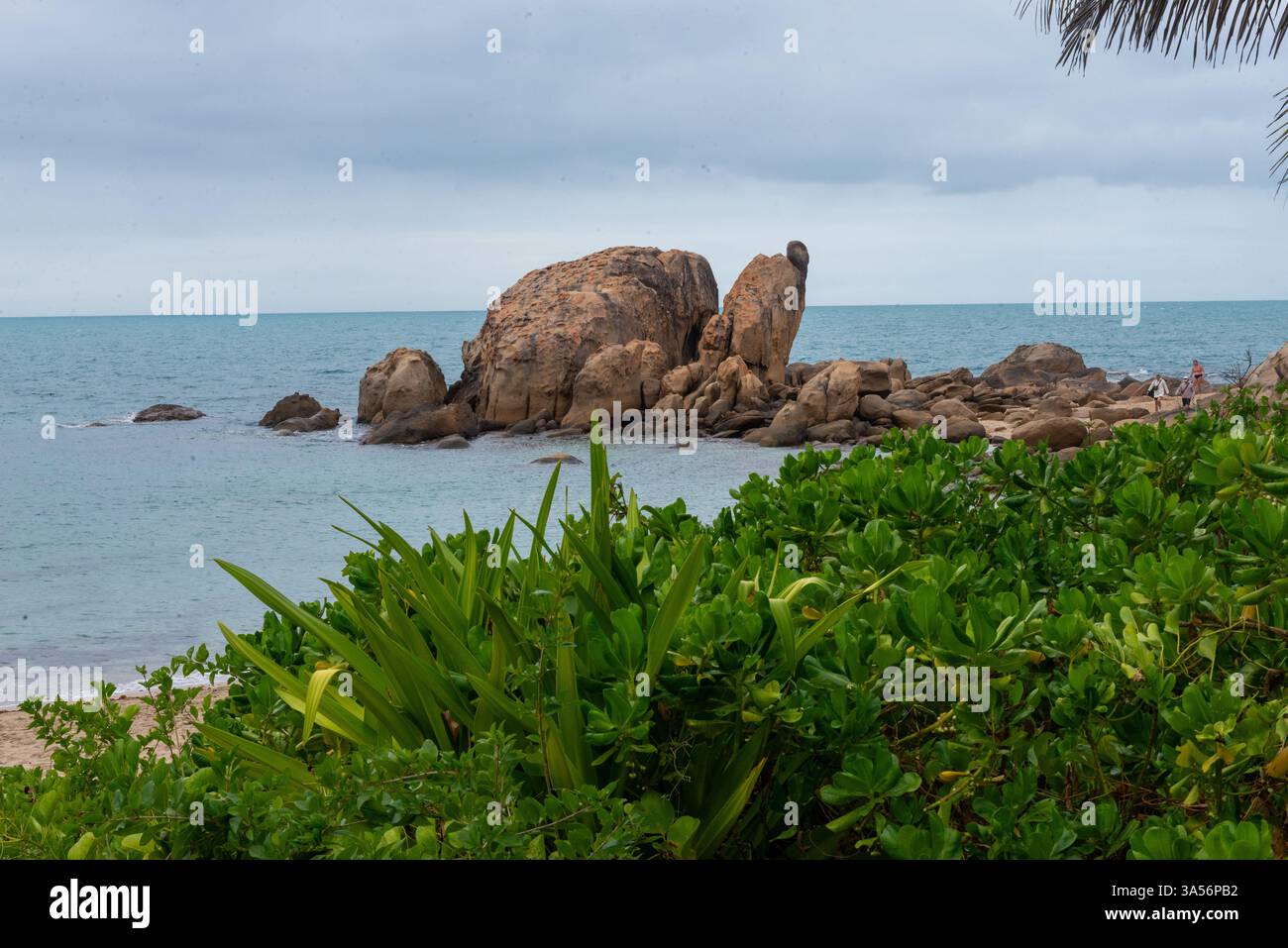 Bowen; spiagge incontaminate, Rugged Rocks e Crystal Blue Waters: La gemma nascosta del Queensland Foto Stock