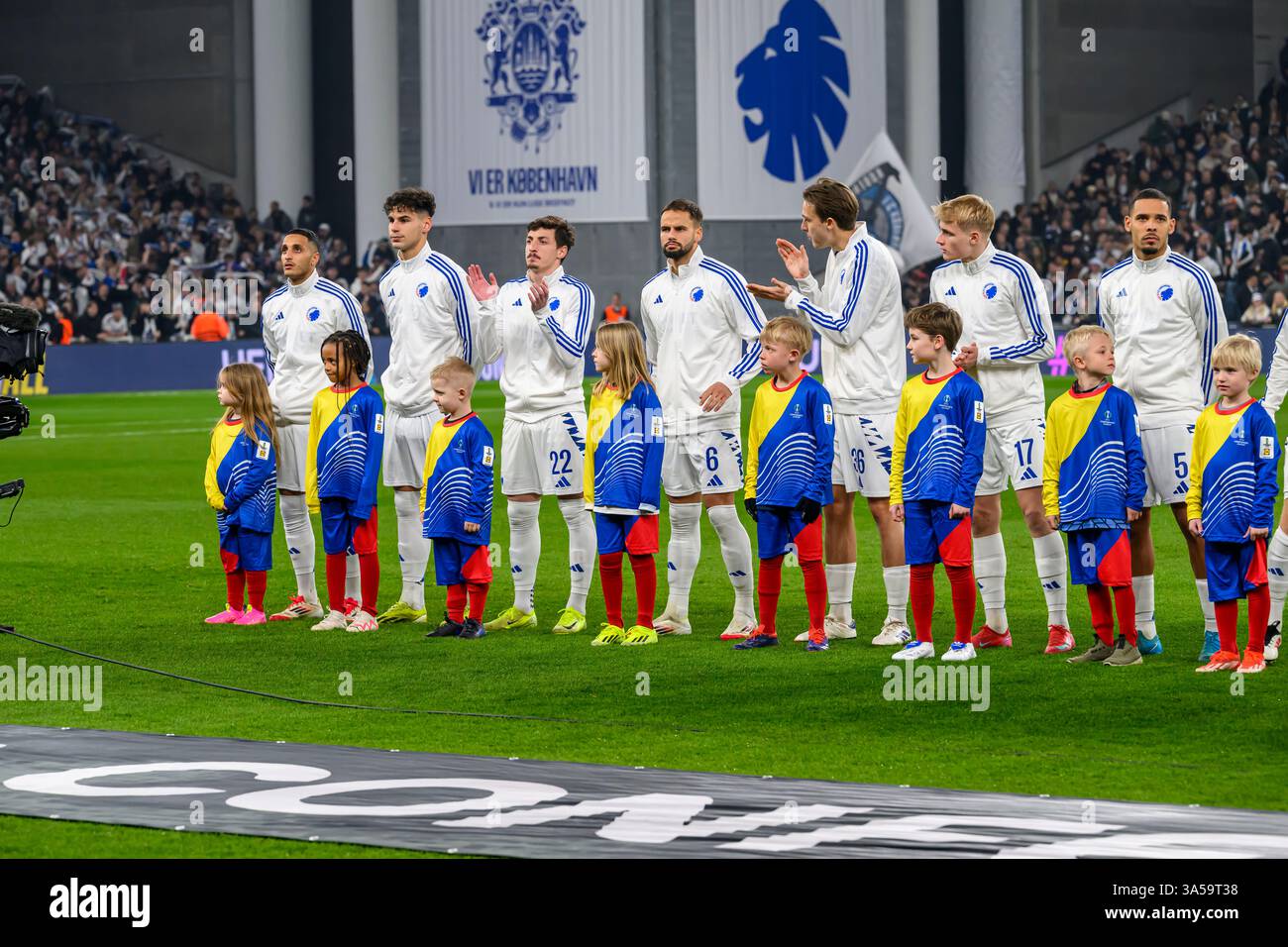 Gamma FCK. Europa Conference League: FC København vs Chelsea FC - 06.03.2025. København, Danmark. 6 marzo 2025. Regno Unito: Europa Conference League: FC Foto Stock