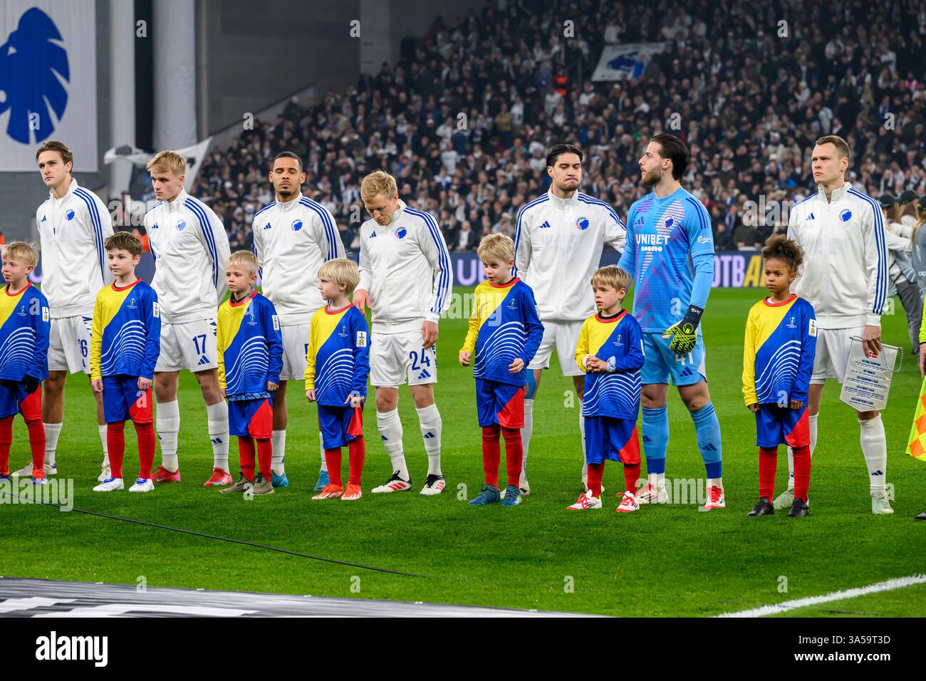 Gamma FCK. Europa Conference League: FC København vs Chelsea FC - 06.03.2025. København, Danmark. 6 marzo 2025. Regno Unito: Europa Conference League: FC Foto Stock