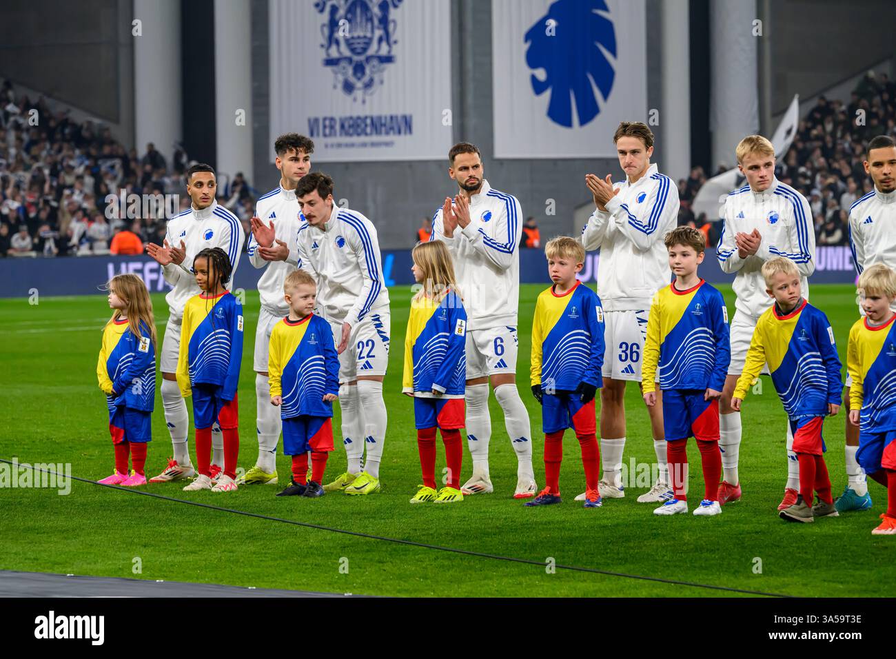 Gamma FCK. Europa Conference League: FC København vs Chelsea FC - 06.03.2025. København, Danmark. 6 marzo 2025. Regno Unito: Europa Conference League: FC Foto Stock