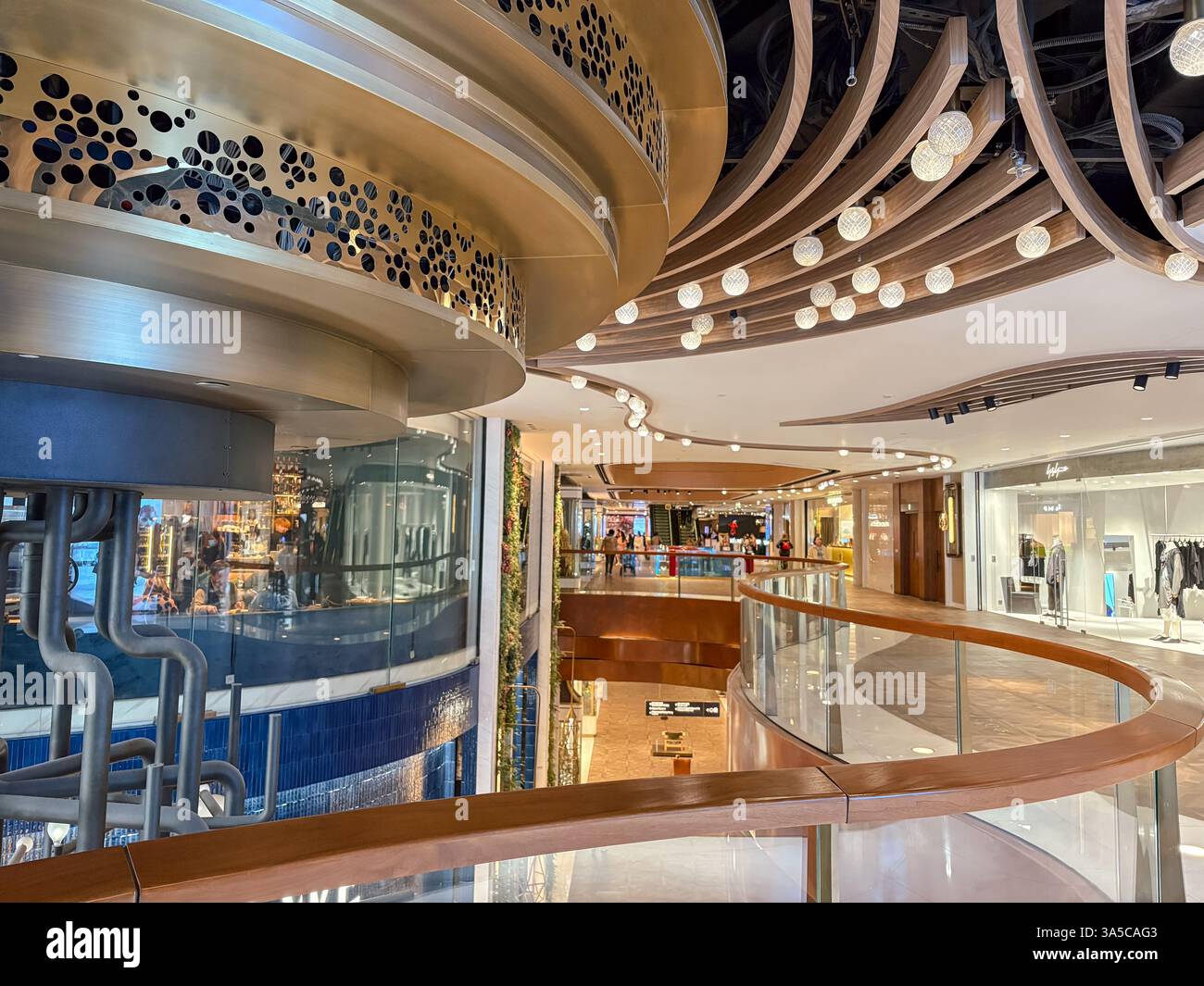 Architettura degli interni del K11 MUSEA Foto Stock