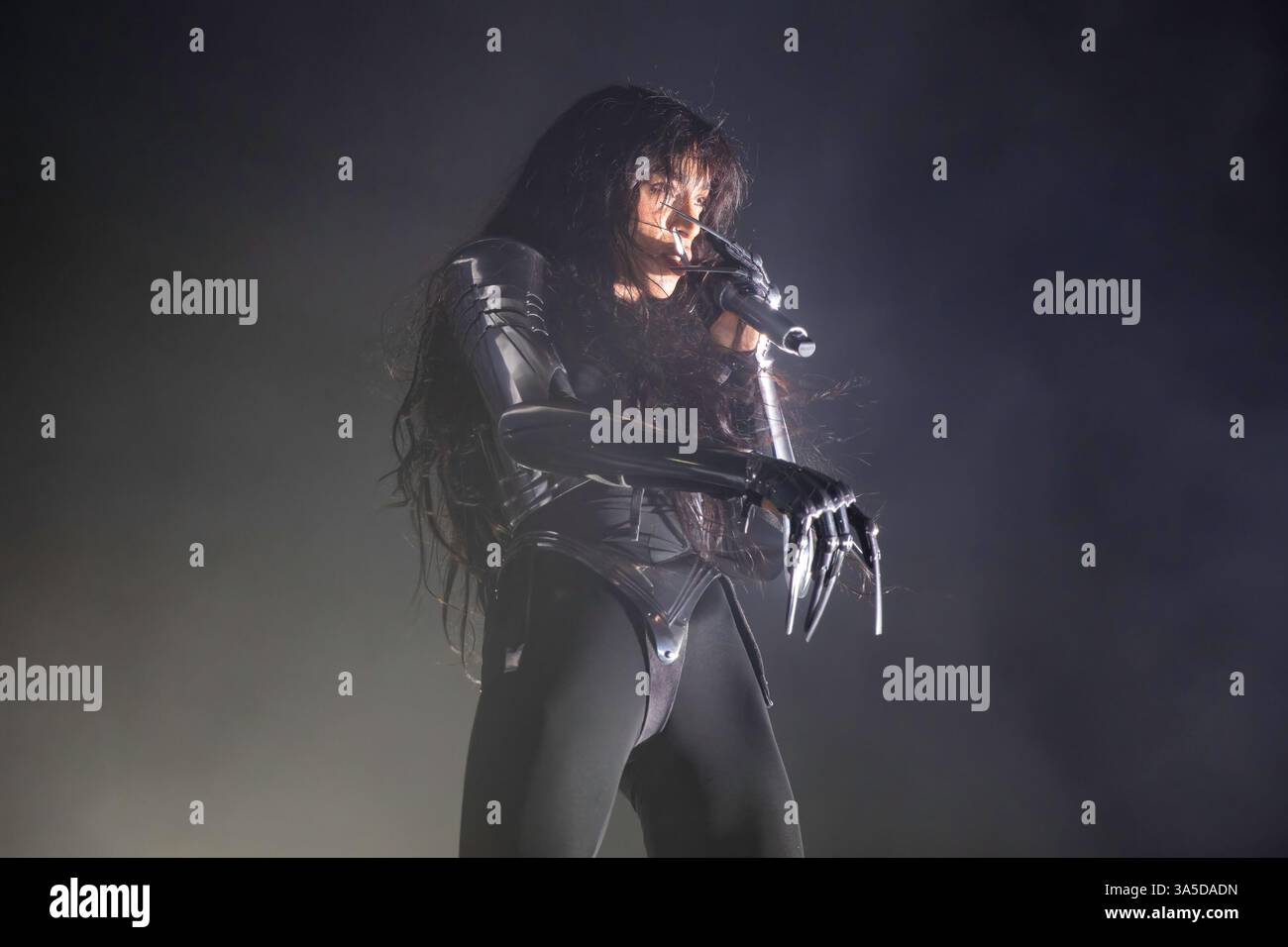 Manchester, Inghilterra, 22 marzo 2025. Loreen gioca a Manchester Academy nel suo tour europeo del 2025. Crediti: Izzy Clayton/Alamy Live News Foto Stock