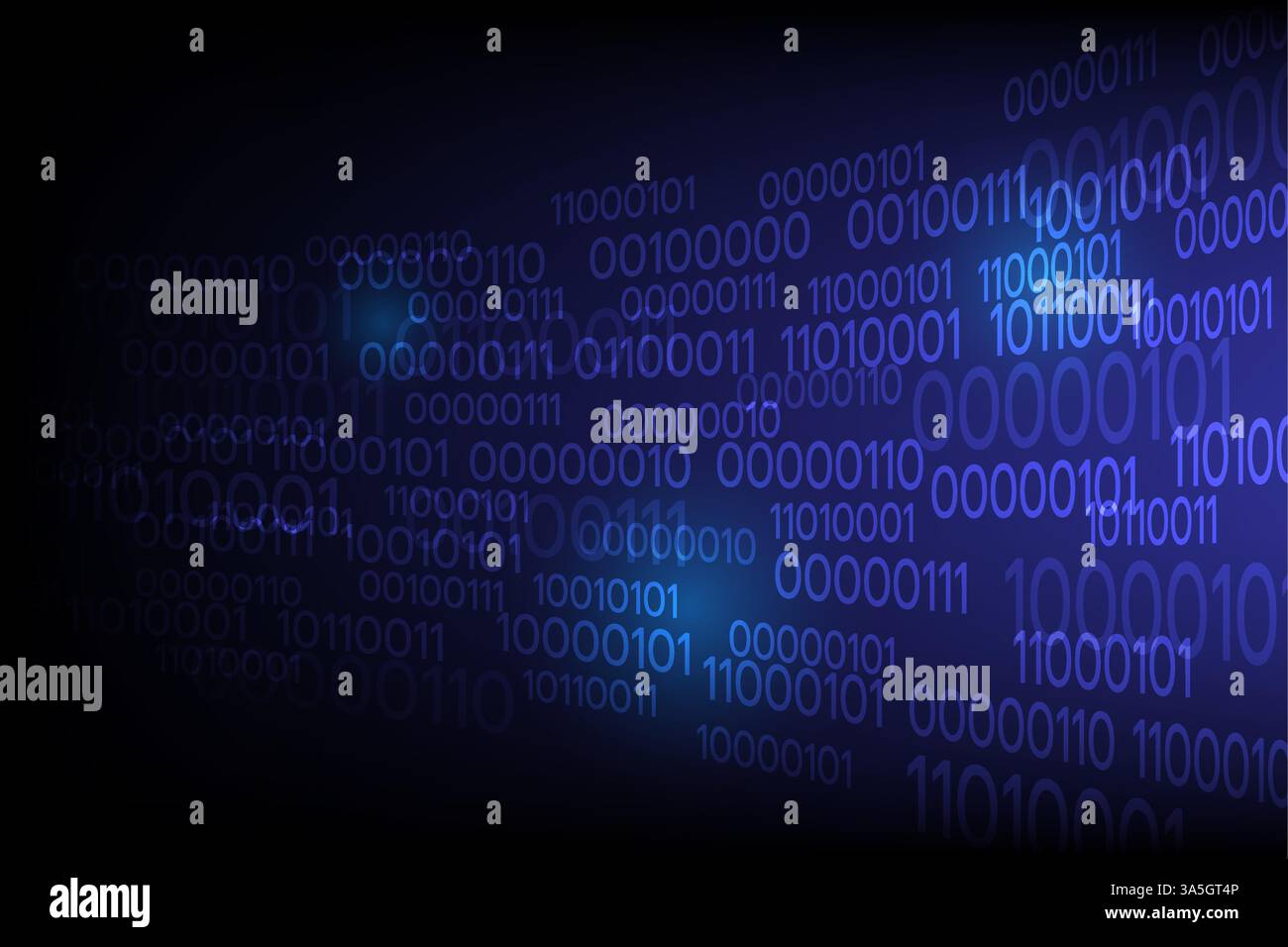 Tecnologia astratta codice binario Big data cifre blu casuali a parete sullo schermo. Illustrazione vettoriale Illustrazione Vettoriale Tecnologia astratta codice binario Big data cifre blu casuali a parete sullo schermo. Illustrazione vettoriale Illustrazione Vettoriale