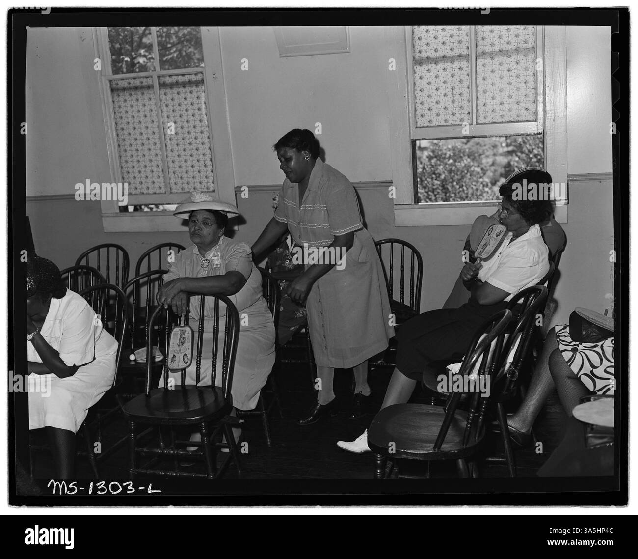 Una scena della scuola domenicale alla miniera Warwick di Kingston-Pocahontas Coal Company a Welch, contea di McDowell, West Virginia. Foto Stock