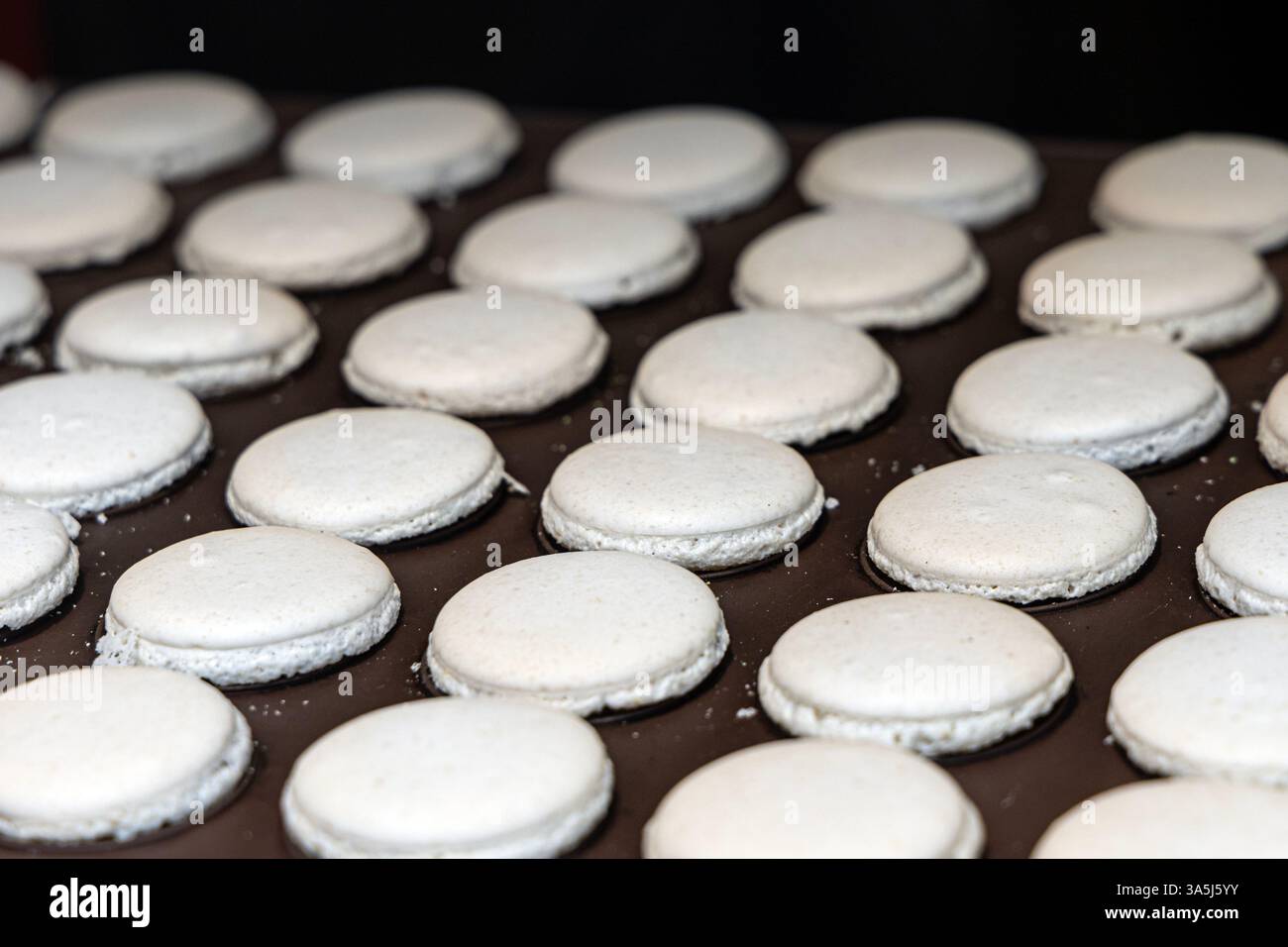Macaron da forno (Enrico Rizzi, Milano, Italia) Foto Stock