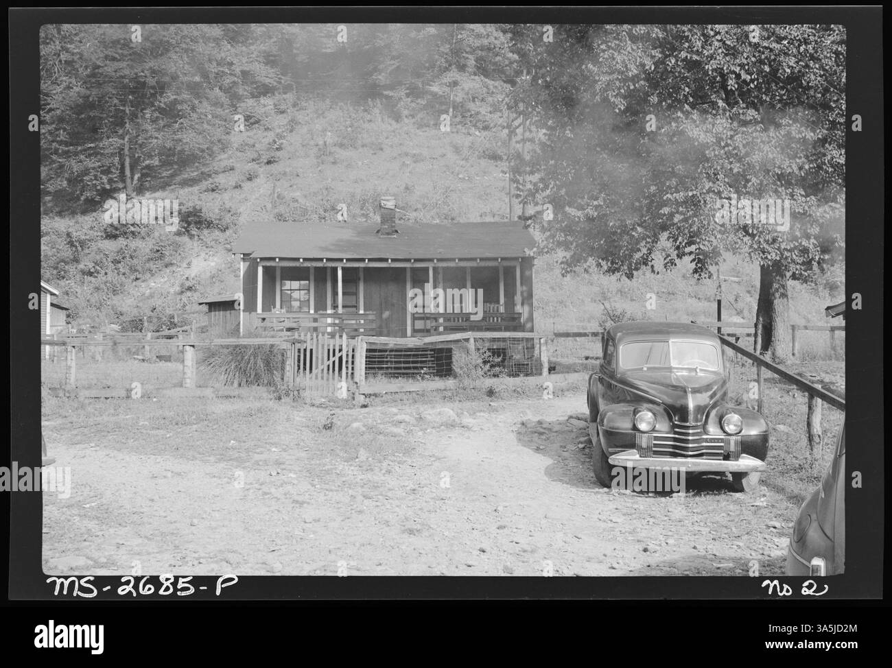 Una vista della casa n. 184 presso Red Jacket Coal Corporation di Red Jacket Mines nella contea di Mingo, Virginia Occidentale, parte dell'abitazione dell'azienda oggetto del sondaggio. Foto Stock