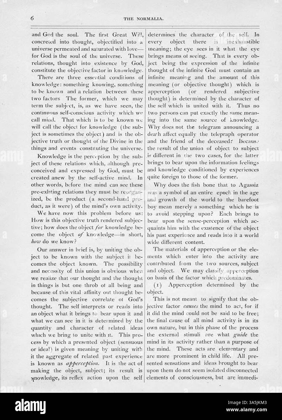 Il numero di giugno 1894 della Normalia, pubblicato dalla St. Cloud State University, include articoli di docenti e studenti su argomenti di istruzione pubblica. Tra i punti salienti figurano il metodo di laboratorio nell'insegnamento delle lingue e le notizie sulla morte di Jerome Allen e il trasferimento di Thomas Gray a Chicago. Foto Stock