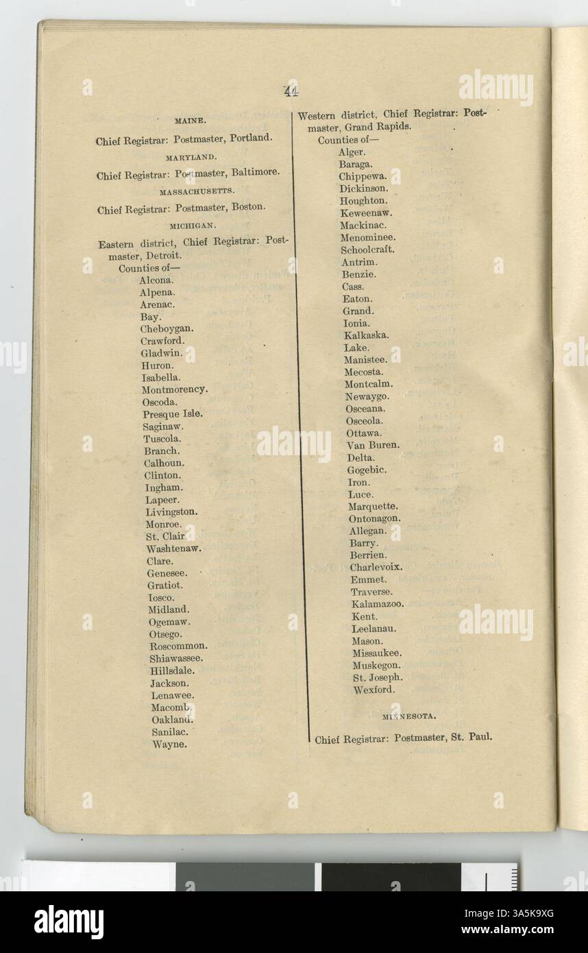 Il processo di registrazione per i nemici stranieri tedeschi faceva parte delle normative statunitensi volte a monitorare le attività di cittadini stranieri provenienti dalle nazioni nemiche per garantire la sicurezza nazionale durante la seconda guerra mondiale Foto Stock