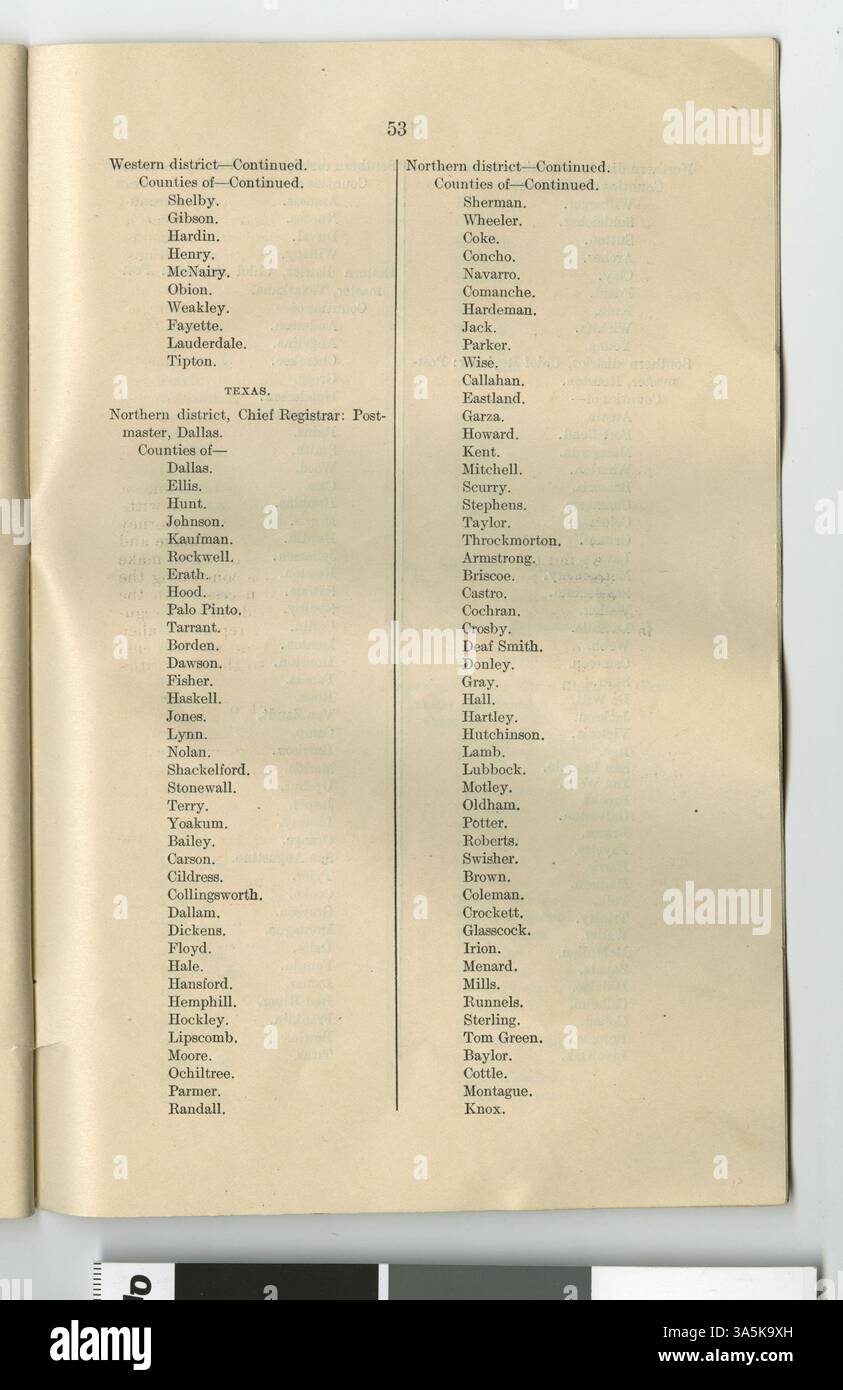 Il governo degli Stati Uniti emanò delle regole per la registrazione dei nemici stranieri tedeschi per monitorare i cittadini stranieri delle nazioni nemiche durante la seconda guerra mondiale. Questa politica mirava a ridurre i rischi di spionaggio e a garantire la sicurezza pubblica. Foto Stock