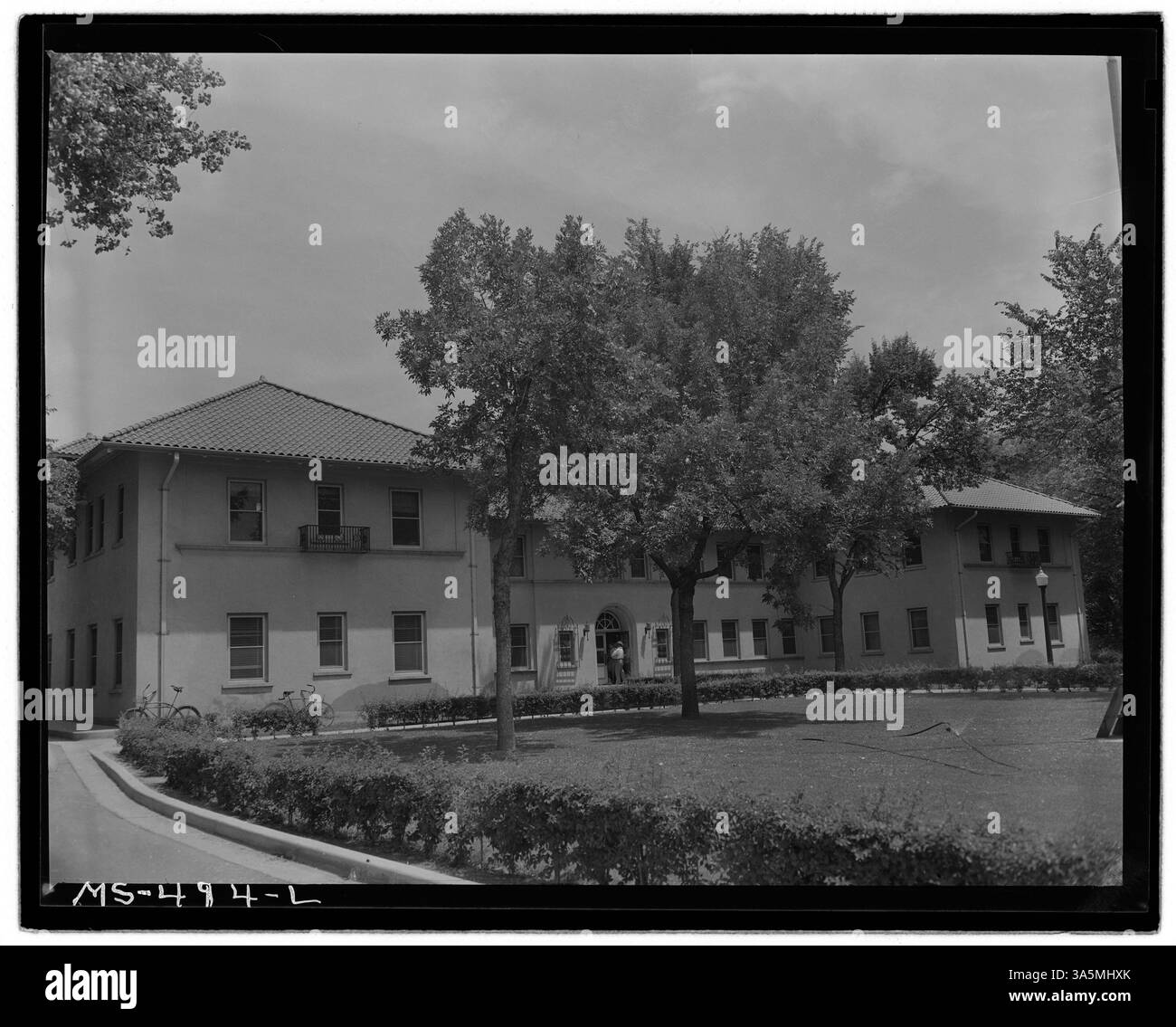 L'ospedale generale di Pueblo, Colorado, di proprietà della Colorado Fuel & Iron Company, fornisce servizi medici ai lavoratori delle miniere di metallo e carbone, con pazienti che viaggiano fino a 250 km circa. Archivi nazionali. Foto Stock