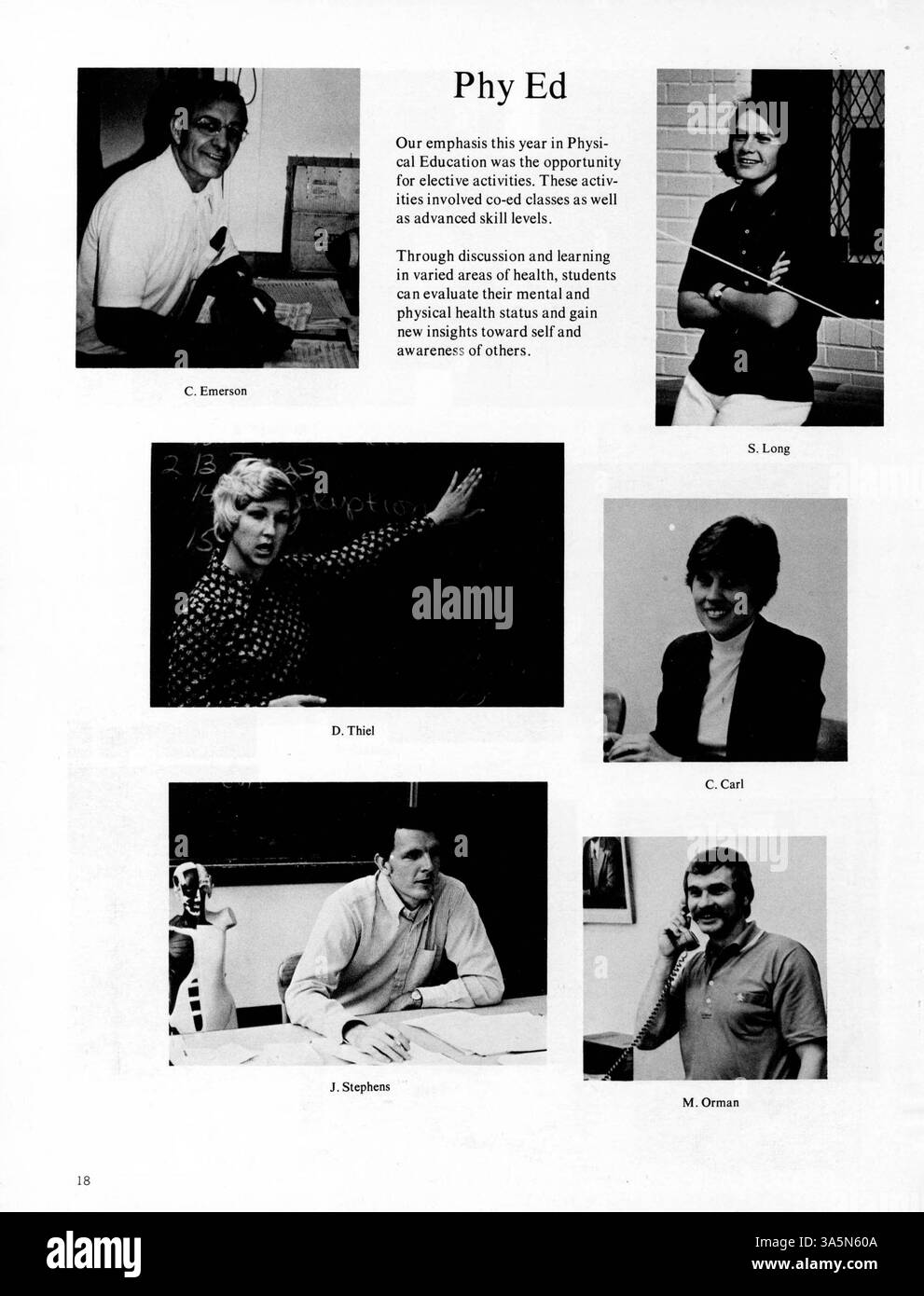 Questa edizione del 1974 dell'annuario Wahian documenta le attività accademiche, sociali ed extracurriculari alla Washburn High School durante l'anno scolastico 1973-1974, concentrandosi sui contributi afroamericani all'ambiente scolastico. Foto Stock